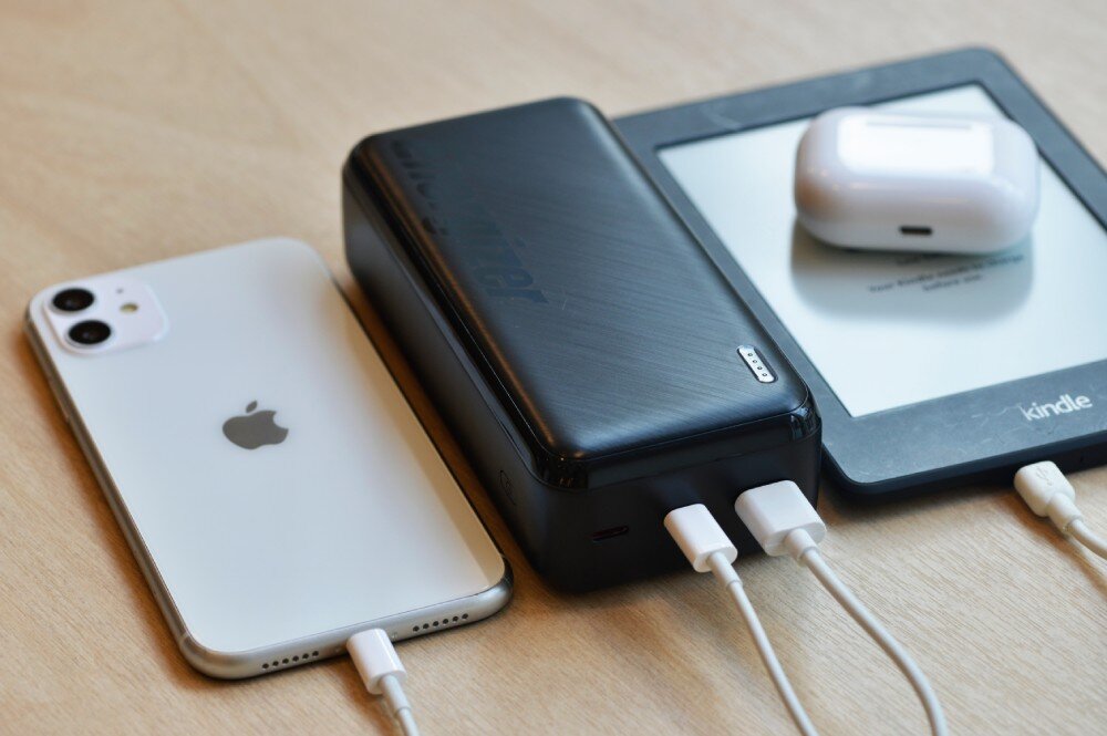 Powerbank ENERGIZER UE30055PQ 30000mAh 22.5W Czarny Power Delivery moc