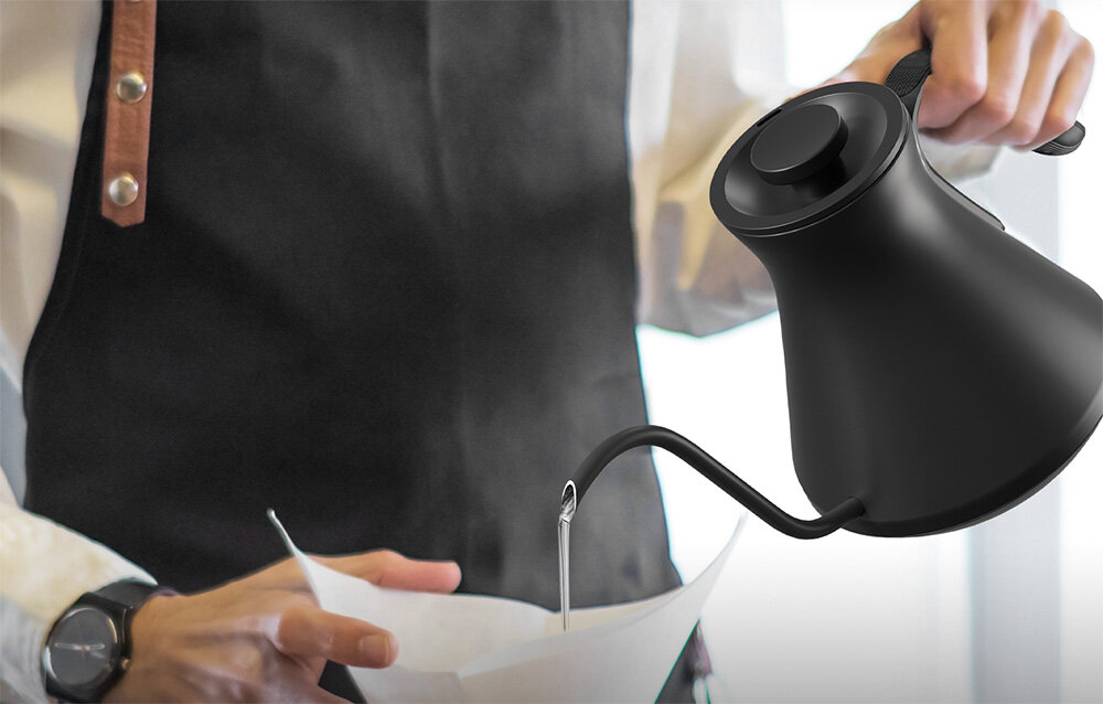 Czajnik COCINARE CEK-216 Czarny czajnik pojemność dostosowanie temperatury szybkie gotowanie wody zachowuje ciepło ergonomiczna konstrukcja panel dotykowy wyświetlacz LCD podstawa zasilająca łatwa obsługa