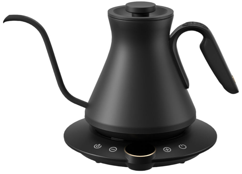 Czajnik COCINARE CEK-216 Czarny regulacja temperatury panel sterowania na podstawie wyświetlacz LCD śledzenie pracy urządzenia moc zagotowanie wody szybkość gotowania 