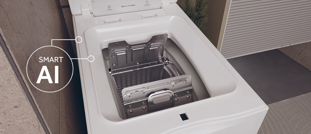 PRALKA HAIER HW90-BPD13386U-S Smart AI dostosowanie cyklu rodzaj tkanin monitorowanie zużycia wody