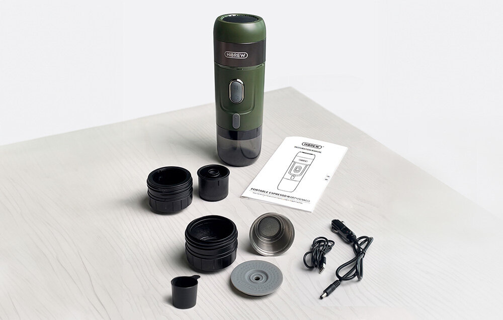Ekspres HIBREW H4B  zestaw akcesoria komplet wyposażenie