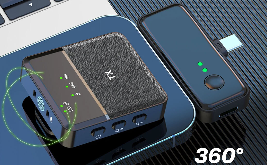 Mikrofon do smartfona MUSICMATE EchoTint MM-120 aktywna redukcja szumów szerokie pasmo przenoszenia 20 Hz - 20 Khz charakterystyka kierunkowa 360° osłona przeciwwietrzna