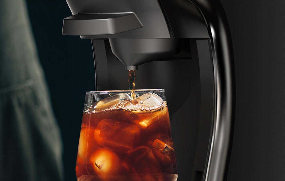 Ekspres HIBREW H1B Czarny na zimno na gorąco pojemność kawa mrożona korzenna aromatyczna temperatura poziom wody dostosowanie