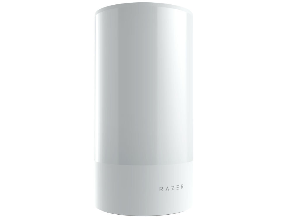 Lampa RAZER Aether Smart Lamp Pro Regulacja jasności, Wi-Fi, Bluetooth prezentacja lampy wyłączonej na białym tle obsługa standardu Matter połączenie z ekosystemami smart home sterowanie oświetleniem z poziomu aplikacji automatyzacja