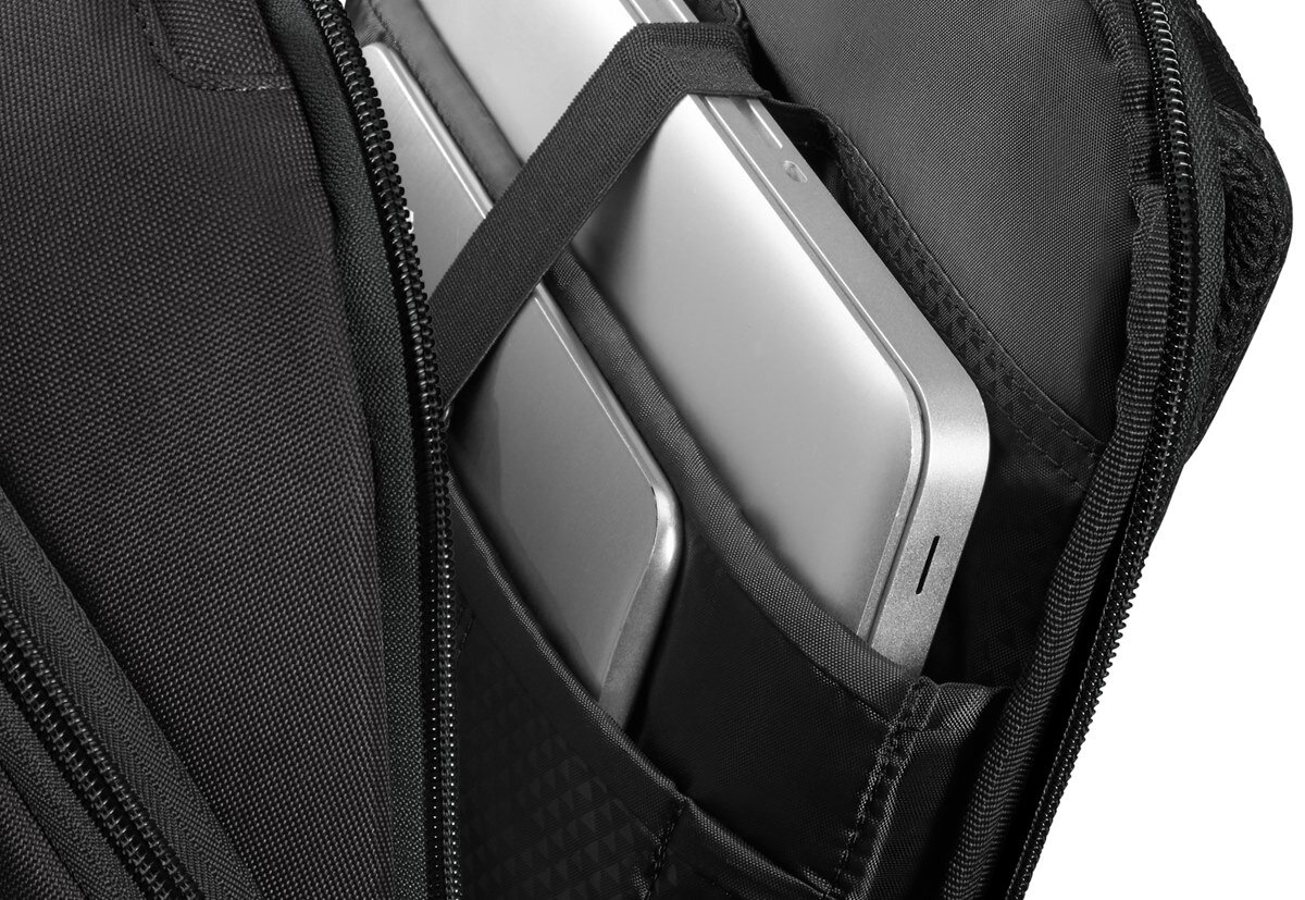 zdjęcie plecaka do laptopa samsonite Stackd biz black 14.1