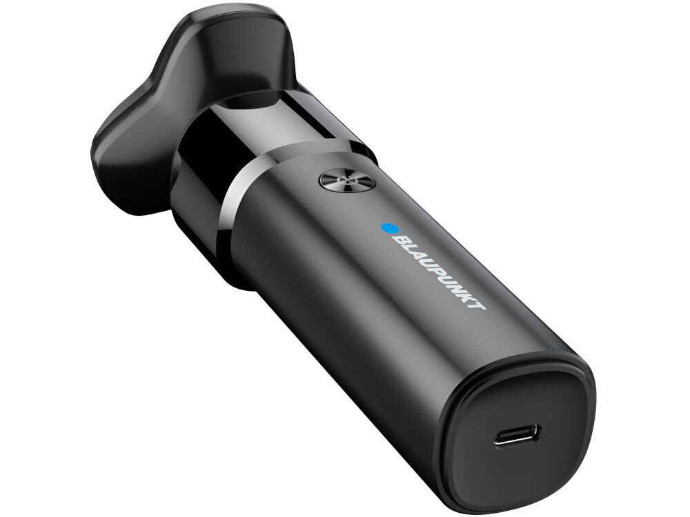 Golarka BLAUPUNKT MSR502 bezpieczeństwo użytkowania włącznik z funkcją blokowania zapobieganie przypadkowemu włączeniu magnetyczny uchwyt głowic golących wymiana czyszczenie zasilanie akumulatorowe