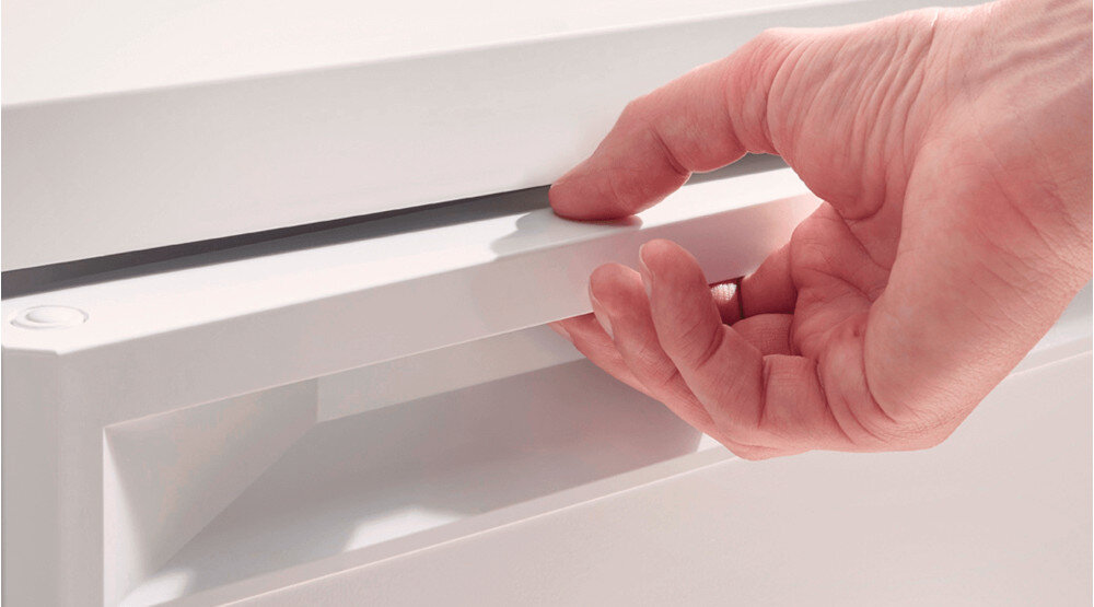 ZAMRAŻARKA LIEBHERR GN 42Vd24 NOFROST uchwyt Wpuszczany wygoda otwieranie ergonomia komfort zintegrowany dopasowanie wygoda bezpieczeństwo