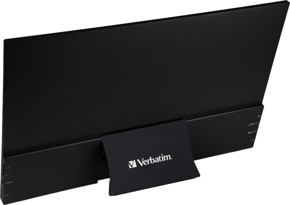 Monitor VERBATIM PMT-15-4K 15.6 3840x2160px IPS kompatybilność systemy porty USB audio