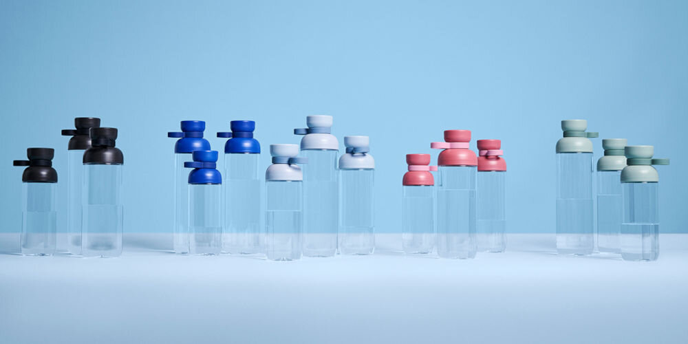 Butelka plastikowa MEPAL Vita 700 ml Jasnoniebieski pojemność różne warianty większa mniejsza idealna butelka spacer trening