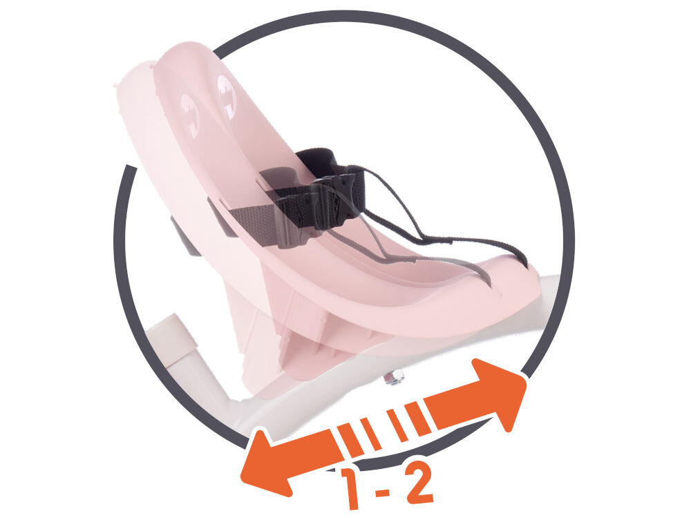 Rowerek trójkołowy SMOBY Be Move Komfort regulowane siedzisko ergonomiczny kształt siedziska