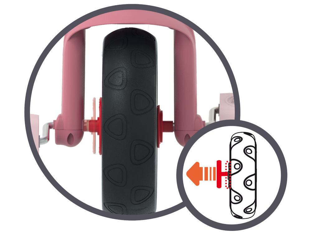 Rowerek trójkołowy SMOBY Be Move Komfort system wolnego koła świetne do nauki jazdy bezpieczeństwo komfort