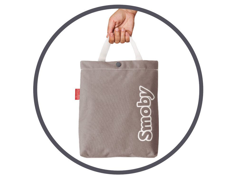 Rowerek trójkołowy SMOBY Be Move Komfort odczepiana torba łatwo demontowalna