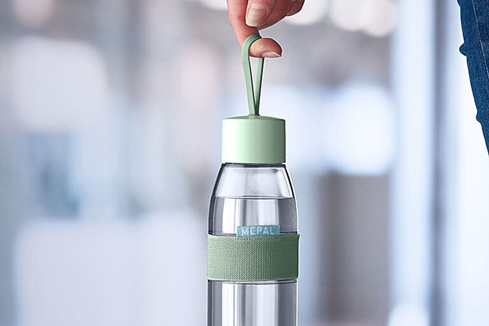 Butelka plastikowa MEPAL Ellipse 500 ml Jasnoniebieski mycie w zmywarce wygoda hogiena na co dzień czysta gotowa do użycia