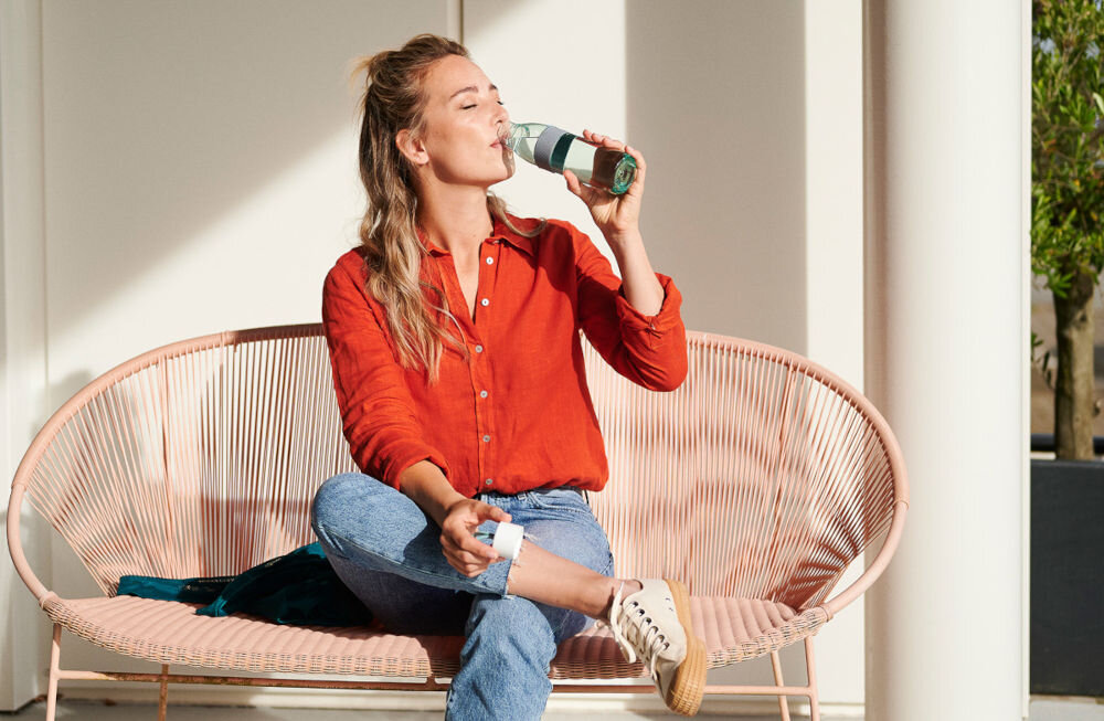 Butelka plastikowa MEPAL Ellipse 700 ml Czarny mycie w zmywarce wygoda hogiena na co dzień czysta gotowa do użycia