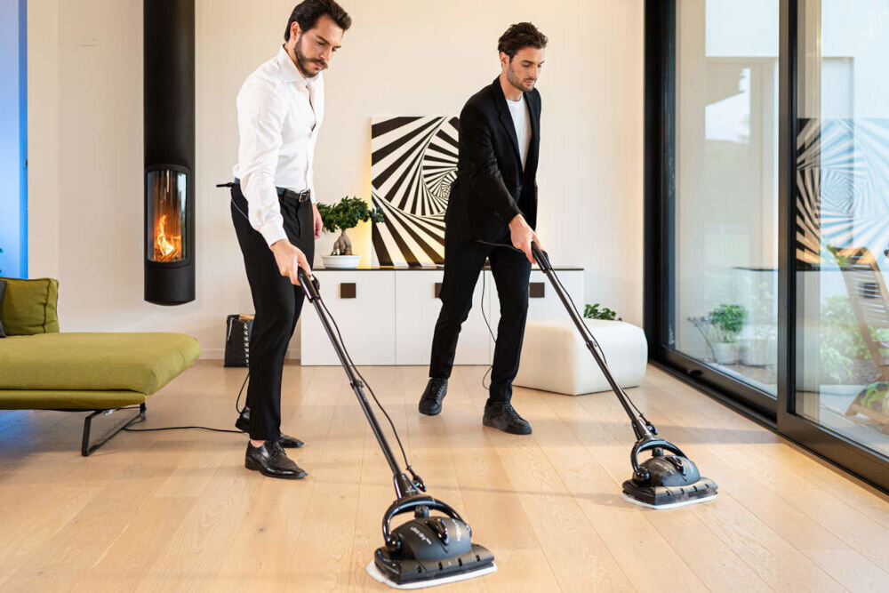 Mop parowy EUROFLEX Vapour M2R wyrzut pary