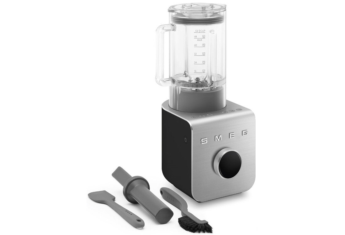 Blender kielichowy SMEG BLC01BLMEU (Wysokoobrotowy) zestaw akcesoria komplet wyposażenie