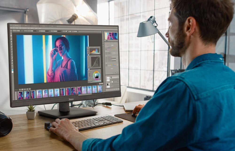 Monitor IIYAMA ProLite XU2792UHSU-B6 27 3840x2160px IPS 4 ms [GTG] matryca kąty widzenia kolory odwzorowanie