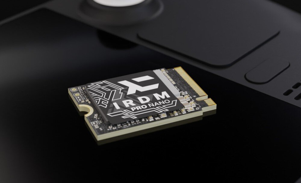 Dysk GOODRAM IRDM Pro Nano 1TB SSD przeznaczenie wielkość format kompatybilność pojemność