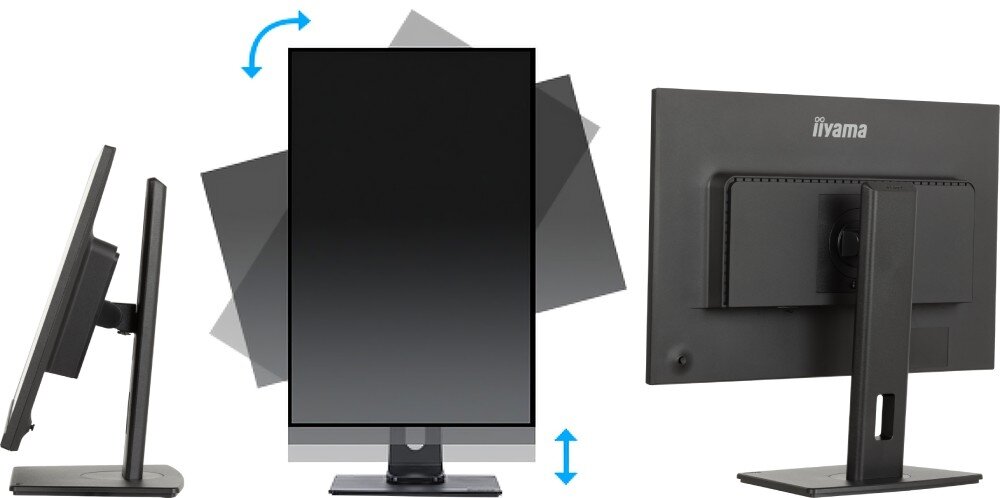 Monitor IIYAMA ProLite XUB2495WSU-B7 24.1 1920x1200px IPS 4 ms [GTG] nachylenie regulacja standard VESA montaż