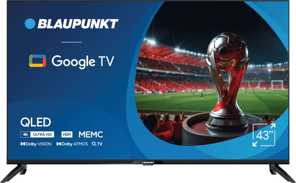 Telewizor BLAUPUNKT 43QBG7000S - wysoka jasność