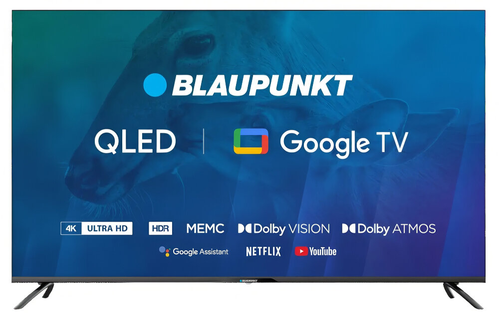 Telewizor BLAUPUNKT 43QBG7000S - Szybki czas reakcji