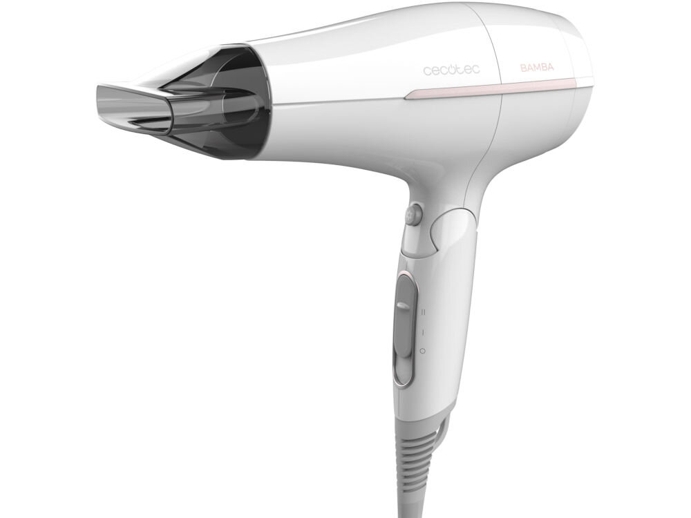 Suszarka CECOTEC Bamba IoniCare Power & Go Heaven 2000W moc 2000 W szybkie efektywne suszenie skrócenie czasu suszenia włosów korzystny wpływ na zdrowie i wygląd włosów mocny silnik gęste długie włosy praktyczna w codziennym użytkowaniu