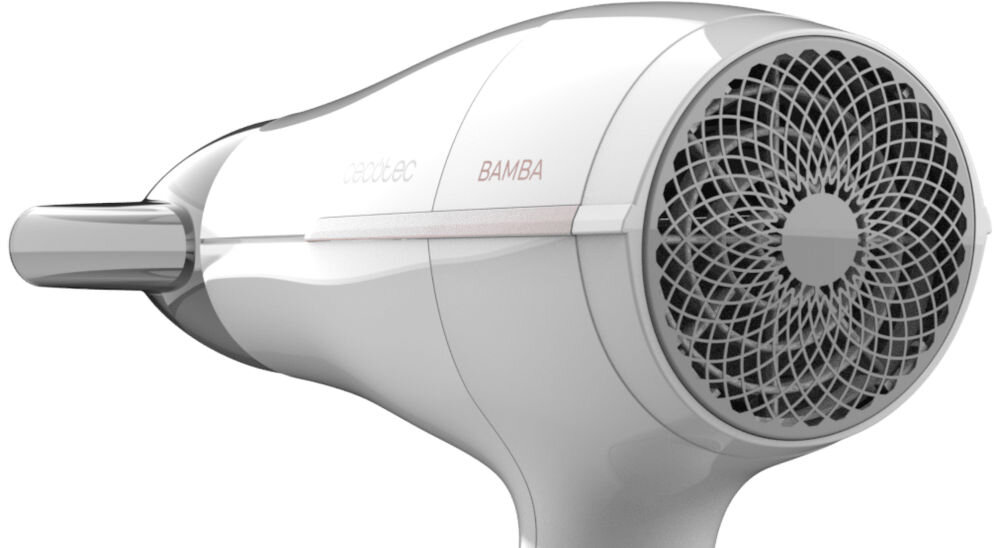 Suszarka CECOTEC Bamba IoniCare Power & Go Heaven 2000W zdejmowany filtr regularne czyszczenie utrzymanie urządzenia w dobrym stanie wspomaganie efektywności zapobieganie gromadzenia się kurzu praktyczny pierścień do zawieszenia oszczędność miejsca