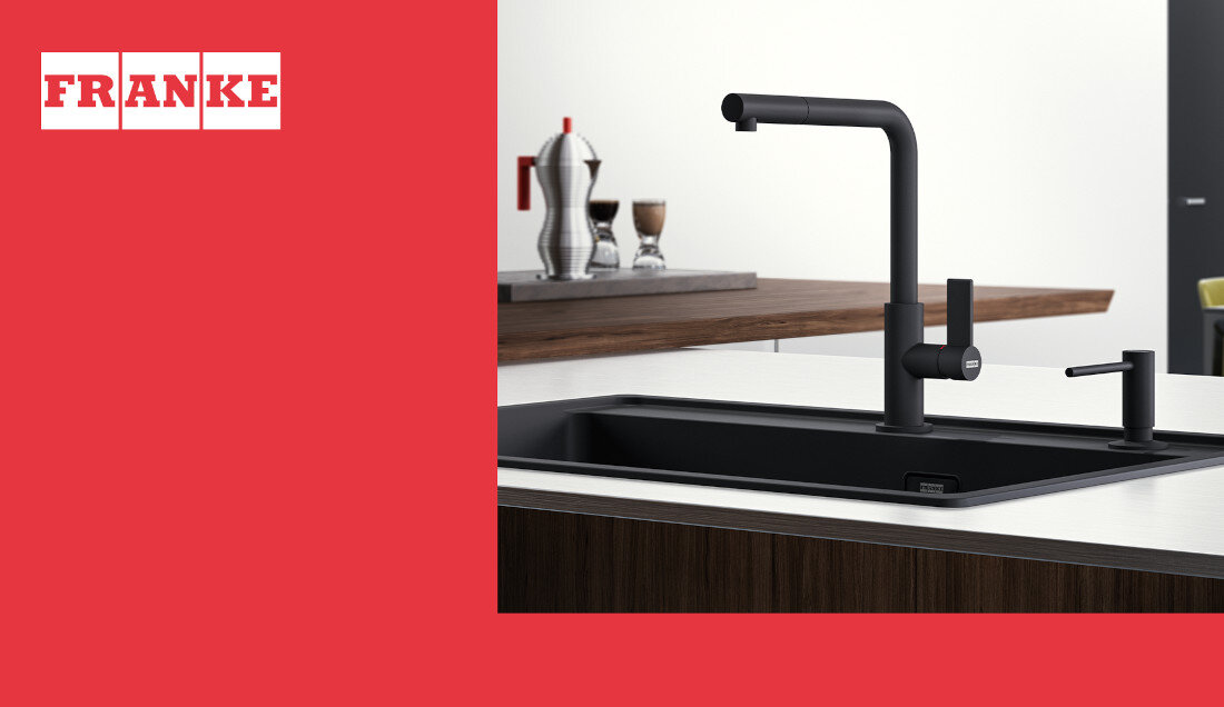 Bateria FRANKE Neptune Evo 115.0711.725 Czarny mat kuchnia prace wygoda komfort