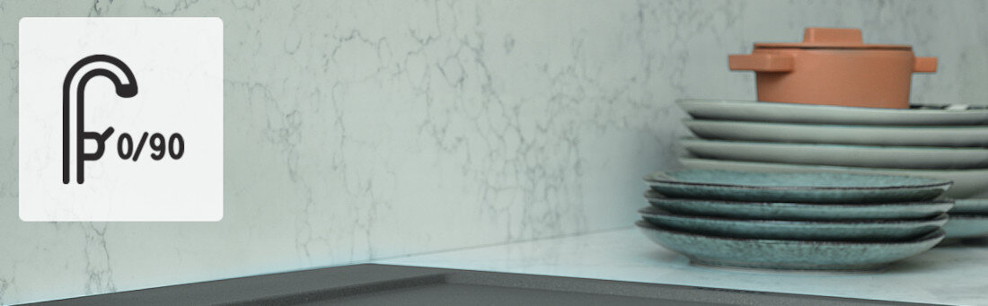 Bateria FRANKE Lina Clear Water 160.0702.660 Chrom ruch dźwigni zakres mieszacz