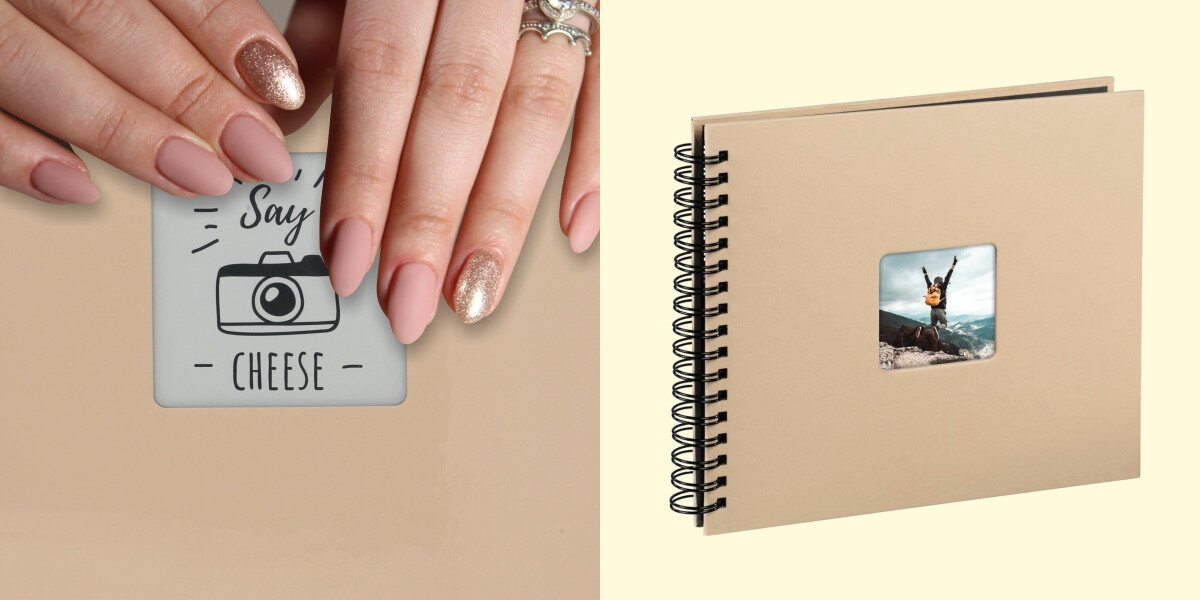 Album HAMA Fine Art dłonie albym front zamknięty Trwała i estetyczna okładka