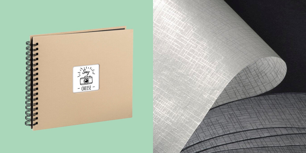 Album HAMA Fine Art otwarty wnętrze zdjęcia fotografie dziecko ręka dłoń Swoboda kompozycji