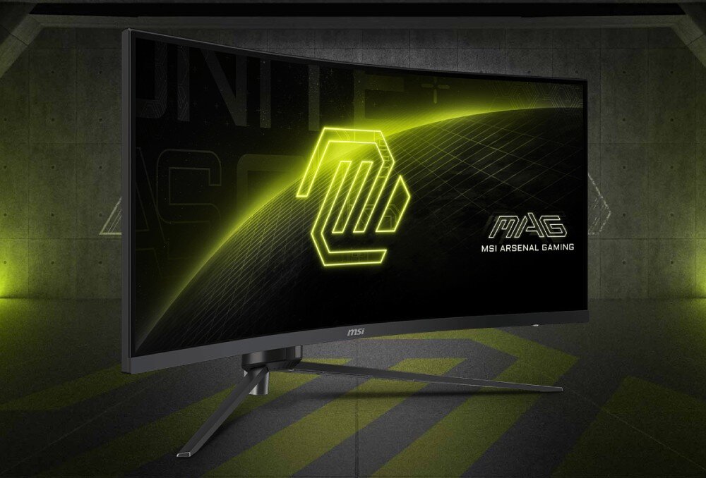 Monitor MSI MAG 345CQR 34 3440x1440px 180Hz 1ms [MPRT] Curved opis