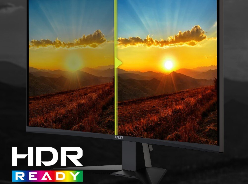 Monitor MSI MAG 27C6X 27 1920x1080px 250Hz 1 ms [MPRT] Curved matryca przekątna kolory pokrycie HDR Ready