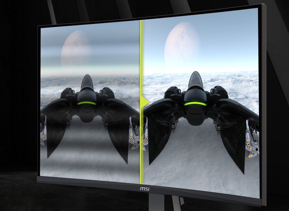 Monitor MSI MAG 27C6X 27 1920x1080px 250Hz 1 ms [MPRT] Curved wzrok ochrona migotanie niebieskie światło Certyfikat TÜV Rheinland