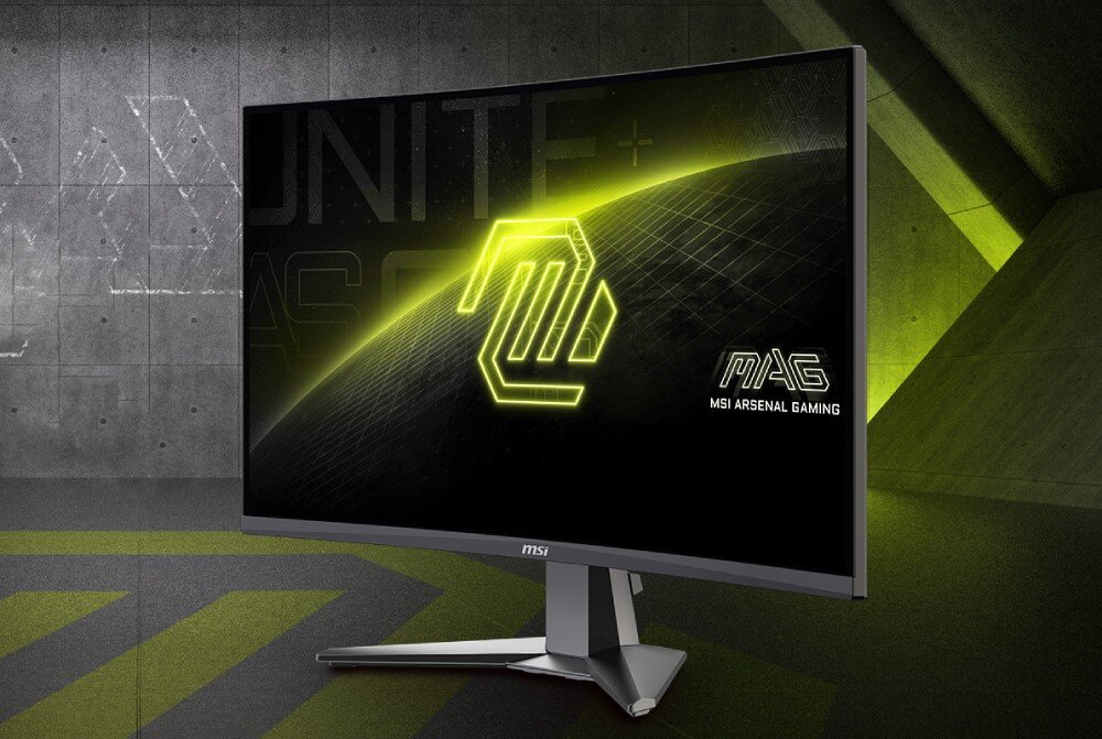 Monitor MSI MAG 27C6F 27 1920x1080px 180Hz 0.5 ms [GTG] Curved opis