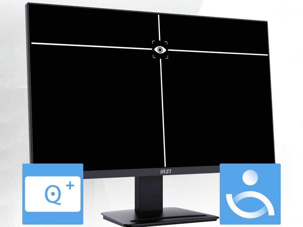 Monitor MSI Pro MP273U 27 3840x2160px IPS 4 ms [GTG] funkcje Eye-Q Check gniazdo blokada Kensington