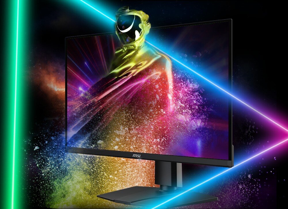 Monitor MSI MAG 271QPX QD-OLED 26.5 2560x1440px 360Hz 0.03 ms [GTG] kalibracja dokładność certyfikat ClearMR