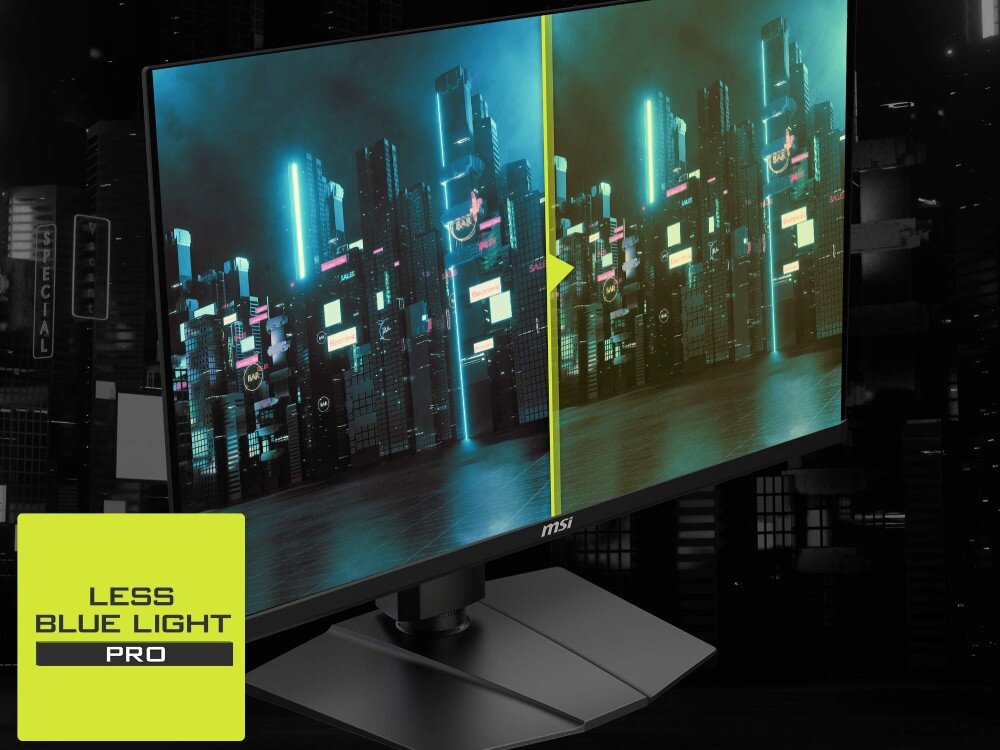 Monitor MSI MAG 271QPX QD-OLED 26.5 2560x1440px 360Hz 0.03 ms [GTG] filtr niebieskie światło wzrok