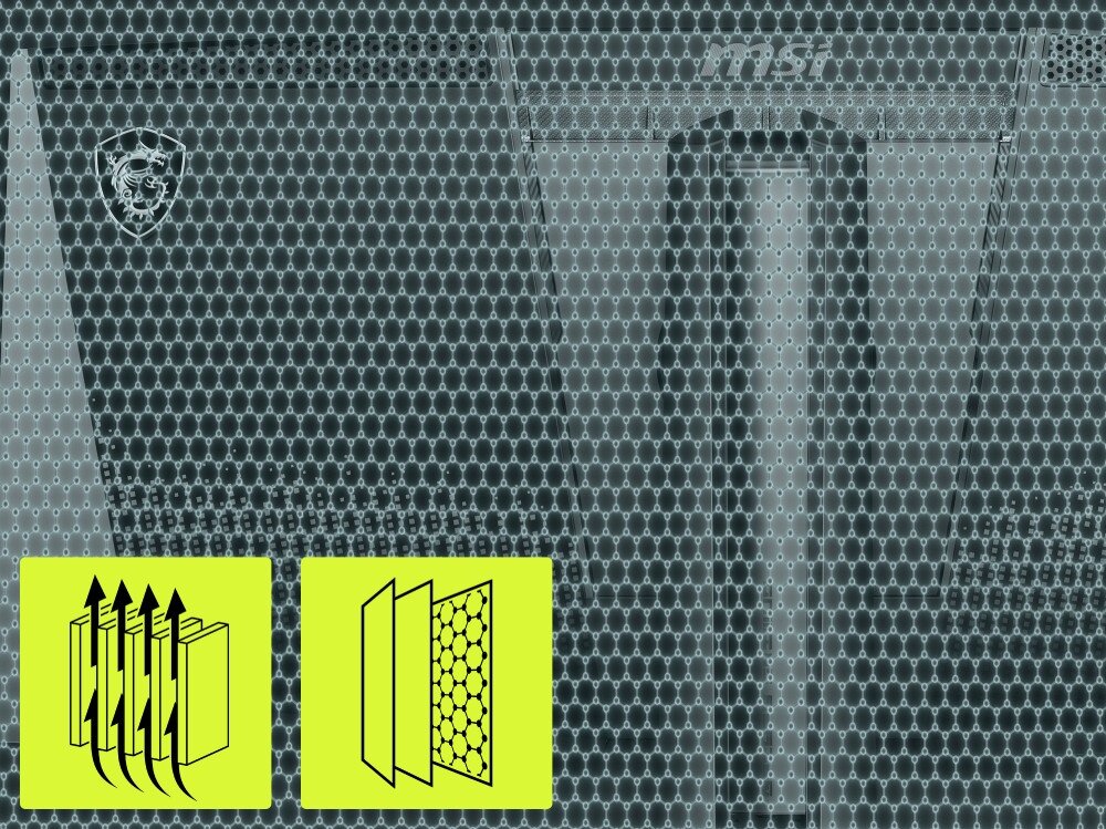 Monitor MSI MAG 271QPX QD-OLED E2 26.5 2560x1440px 240Hz 0.03 ms [GTG] chłodzenie folia grafenowa radiator temperatura