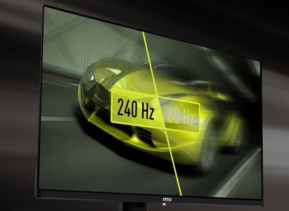 Monitor MSI MAG 321UPX QD-OLED 31.5 3840x2160px 240Hz 0.03 ms [GTG] odświeżanie czas reakcji synchronizacja Adaptive-Sync