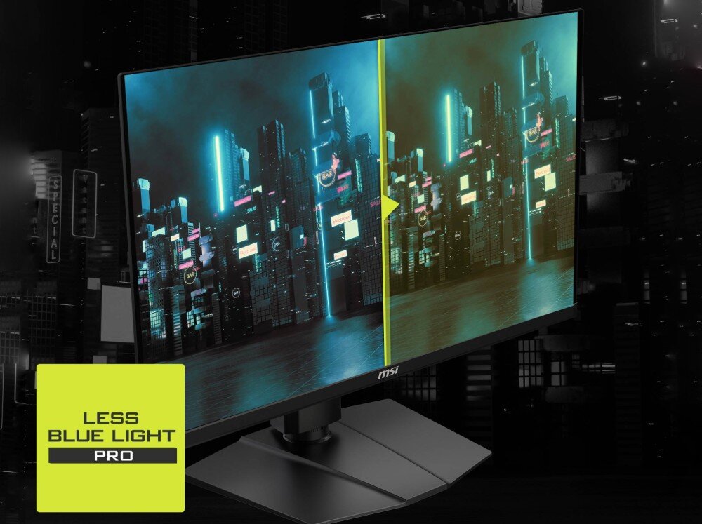 Monitor MSI MAG 321UPX QD-OLED 31.5 3840x2160px 240Hz 0.03 ms [GTG] ergonomia regulacja filtr niebieskie światło