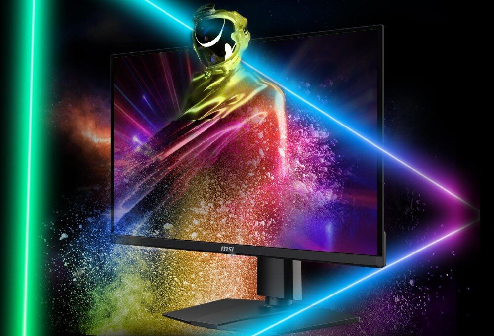 Monitor MSI MAG 321UPX QD-OLED 31.5 3840x2160px 240Hz 0.03 ms [GTG] kolory kalibracja odwzorowanie dokładność