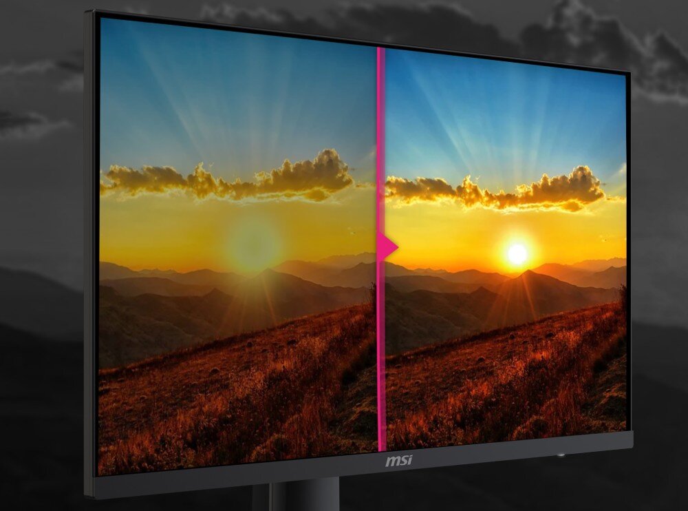 Monitor MSI MPG 274URF QD 27 3840x2160px IPS 160Hz 0.5 ms [GTG] HDR certyfikat jasność kontrast kolory pokrycie