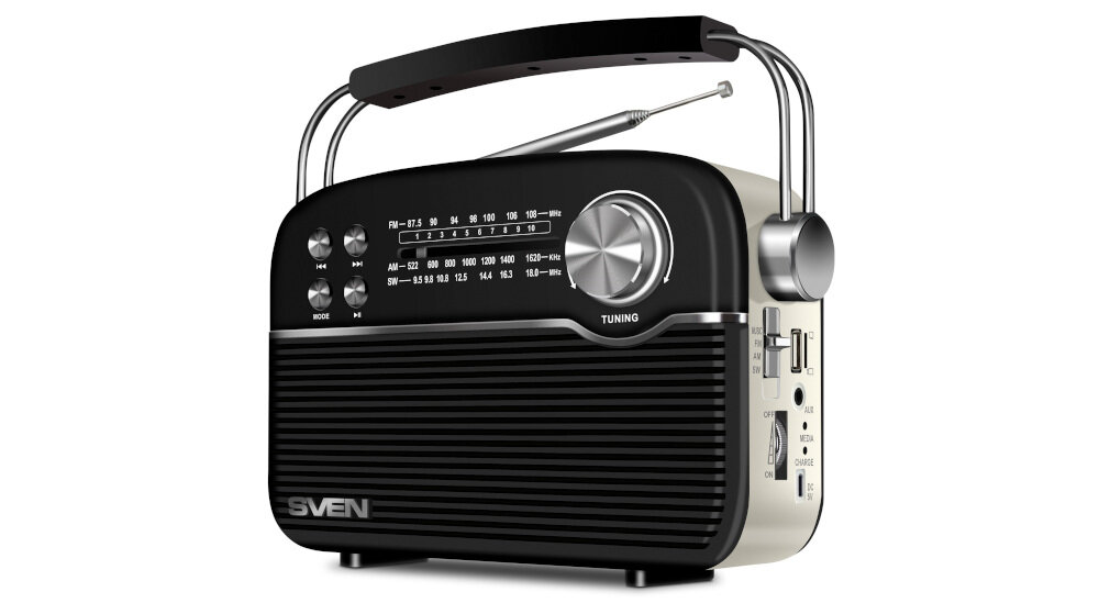 Radio SVEN SRP-500 - Ergonomiczny uchwyt