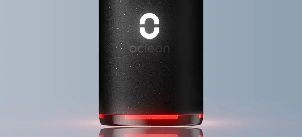 Szczoteczka soniczna OCLEAN X Ultra Miętowy wbudowany czujnik nacisku chroni dziąsła szkliwo zbyt duży nacisk informacja głosowa podświetlenie wskaźnika
