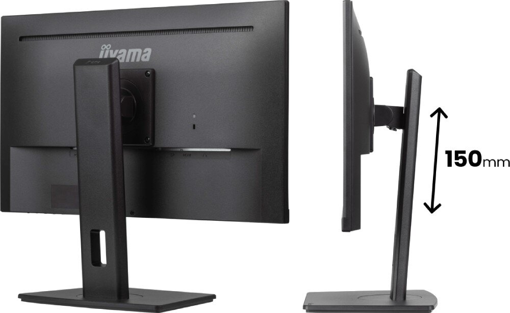 Monitor IIYAMA ProLite XUB2493HS-B6 23.8 1920x1080px IPS 100Hz 0.5 ms [MPRT] podstawa stopa ergonomia regulacja nachylenie wysokość pivot