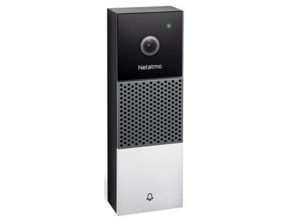 Wideodomofon NETATMO NDB-EC WiFi w pełni chroniony przed warunkami atmosferycznymi technologia HZO chronione przed pyłem i kurzem certyfikowana klasa odporności IP44