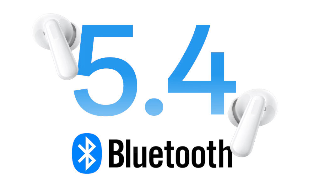 Słuchawki dokanałowe OPPO Enco AIR4 Pro plynnosc lacznosc bluetooth 5.4