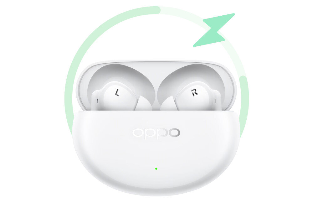 Słuchawki dokanałowe OPPO Enco AIR4 Pro bateria czas pracy czas ladowania
