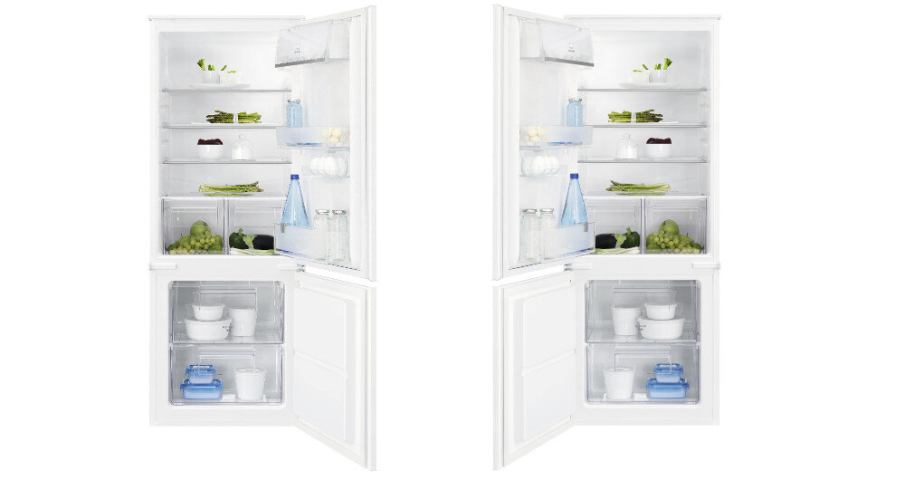 LODÓWKA ELECTROLUX LNT3LE14S zmiana kierunku otwierania drzwi lewo prawo wygoda komfort